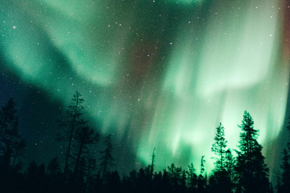 Northern lights Finland