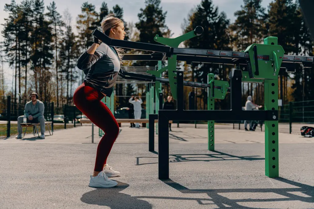 Outdoor gym IoT Helsinki