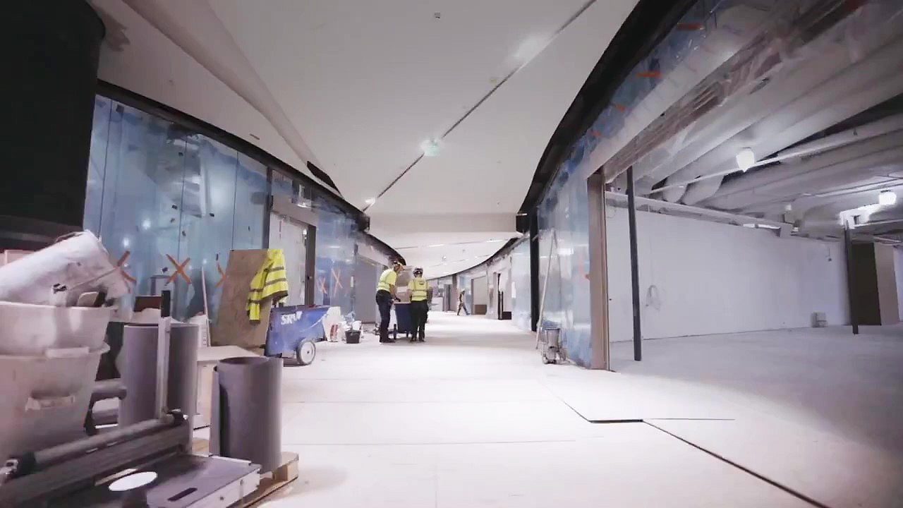 Construction Site Hallway